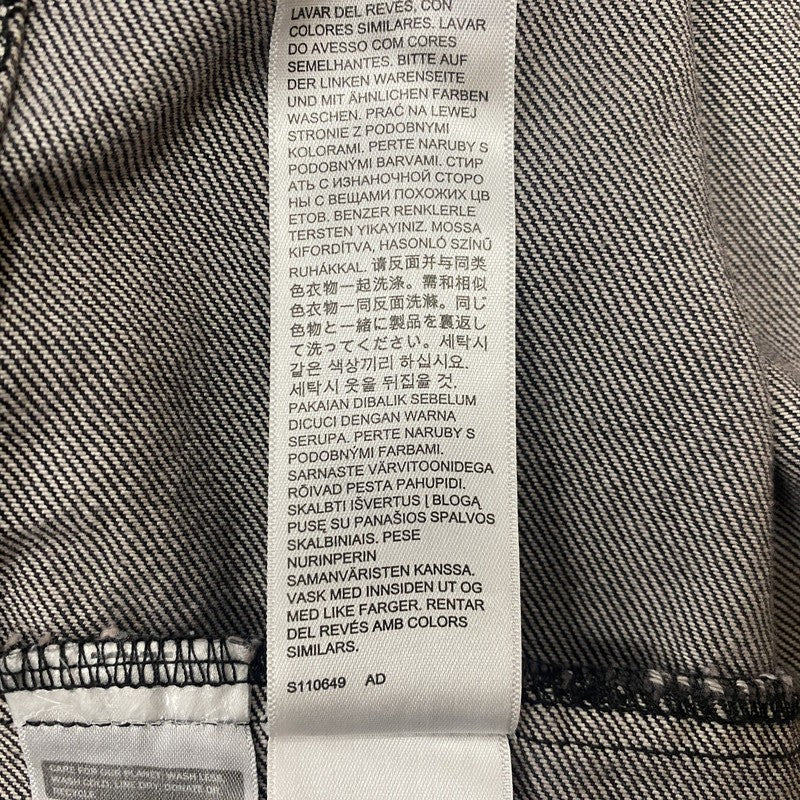 【中古品】【メンズ】 Levi’s リーバイス 1ST TRUCKER JACKET BLACK STONEWASH A3174-0000 ファーストトラッカージャケット ブラックストーンウォッシュ デニムジャケット アウター Gジャン 145-260613-ss-03-tei サイズ：L カラー：ブラック 万代Net店
