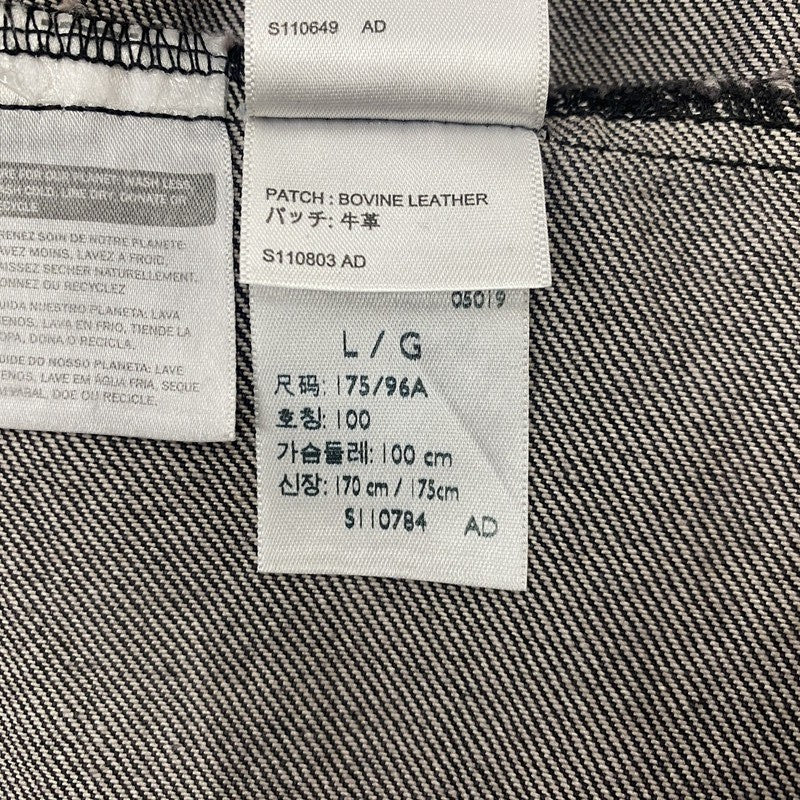 【中古品】【メンズ】 Levi’s リーバイス 1ST TRUCKER JACKET BLACK STONEWASH A3174-0000 ファーストトラッカージャケット ブラックストーンウォッシュ デニムジャケット アウター Gジャン 145-260613-ss-03-tei サイズ：L カラー：ブラック 万代Net店