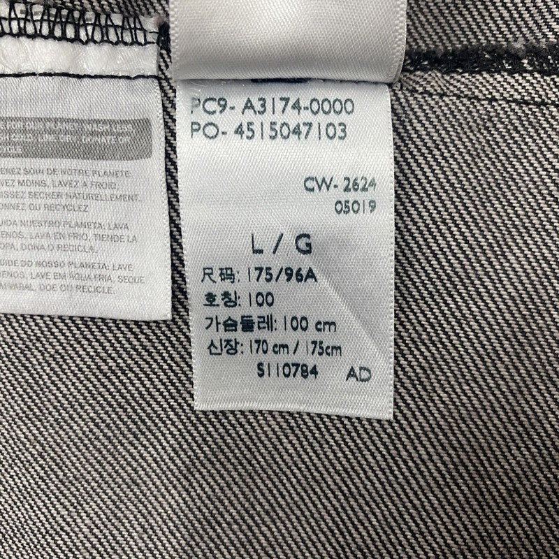 【中古品】【メンズ】 Levi’s リーバイス 1ST TRUCKER JACKET BLACK STONEWASH A3174-0000 ファーストトラッカージャケット ブラックストーンウォッシュ デニムジャケット アウター Gジャン 145-260613-ss-03-tei サイズ：L カラー：ブラック 万代Net店