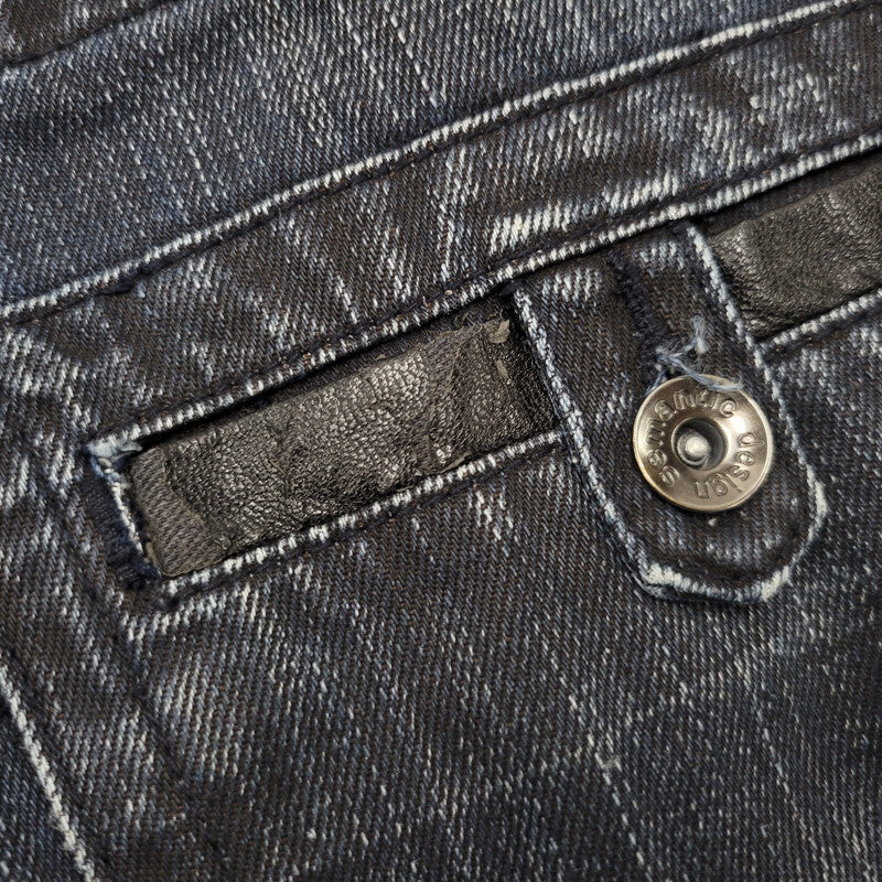 【現状渡し品】【メンズ】 SEMANTIC DESIGN セマンティックデザイン 00S FLARE DENIM PANTS 2-0911 フレアデニムパンツ ボトムス 157-250202-as-16-izu サイズ：LL カラー：インディゴ 万代Net店