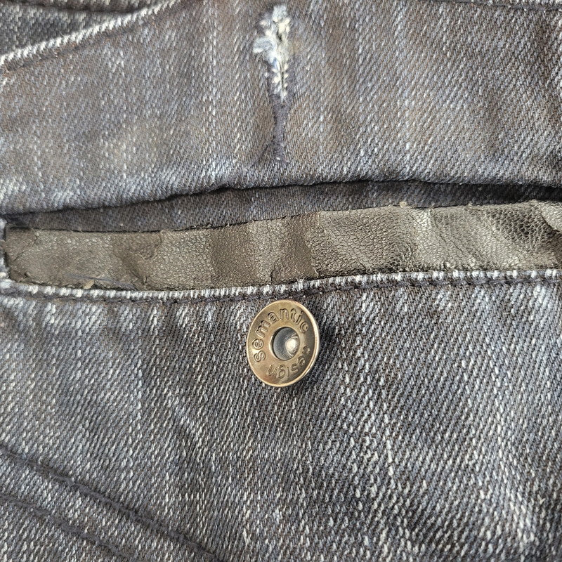 【現状渡し品】【メンズ】 SEMANTIC DESIGN セマンティックデザイン 00S FLARE DENIM PANTS 2-0911 フレアデニムパンツ ボトムス 157-250202-as-16-izu サイズ：LL カラー：インディゴ 万代Net店
