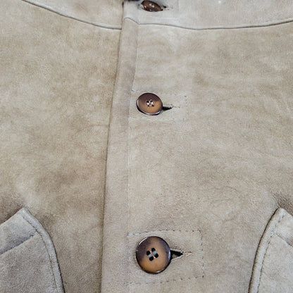 【中古品】【メンズ】 AMERICAN SHEEPHERDER アメリカンシープヘッダー SHEEPSKIN MOUTON COAT シープスキン ムートンコート USA製 146-260624-as-10-izu カラー：ブラウン 万代Net店
