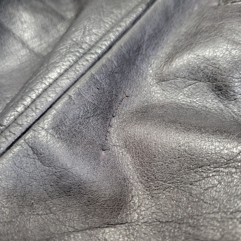 【中古品】【メンズ】 KUSHITANI クシタニ COW LEATHER RIDERS PANTS カウレザー ライダースパンツ 157-260629-as-01-izu サイズ：L カラー：ブラック 万代Net店