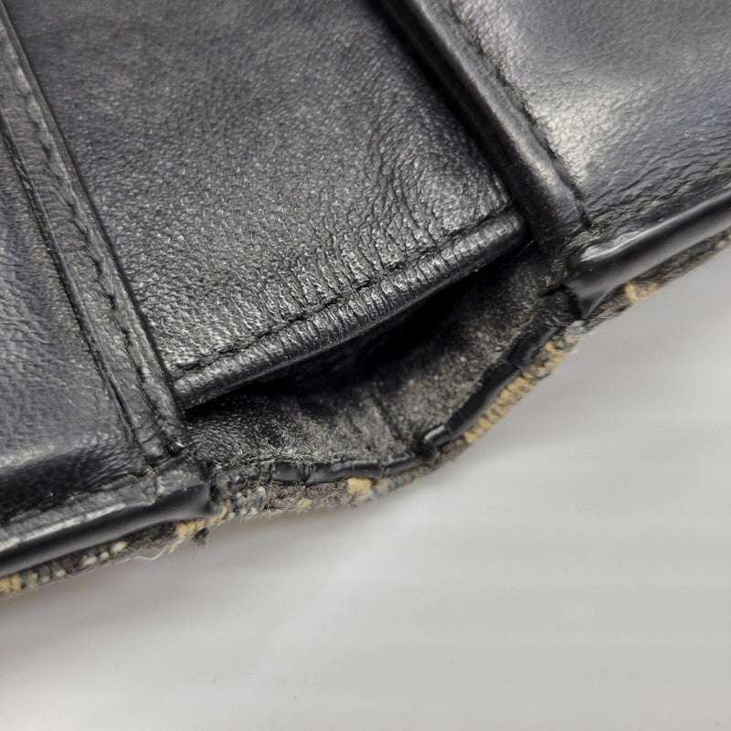 【中古品】【メンズ/レディース】 Christian Dior クリスチャンディオール 12-BO-0252 オブリーク ジャカードキャンバス 財布 181-260711-as-14-izu カラー：マルチカラー 万代Net店