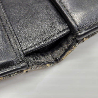 【中古品】【メンズ/レディース】 Christian Dior クリスチャンディオール 12-BO-0252 オブリーク ジャカードキャンバス 財布 181-260711-as-14-izu カラー：マルチカラー 万代Net店