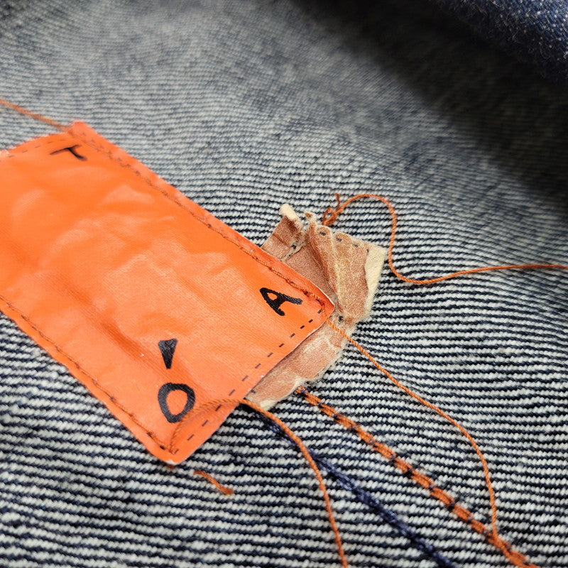 【中古品】【メンズ】 KATO カトー 3D DENIM JACKET J01A-160429 デニムジャケット 145-260715-as-01-izu サイズ：S カラー：インディゴ 万代Net店