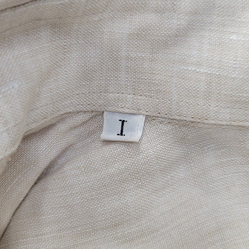 【中古品】【メンズ】 RDV O GLOBE×GUY ROVE ランデブーオーグローブ×ギ・ローバー ITALY製 AGNIS LINEN アグニス LS SHIRT リネン ロングスリーブ シャツ トップス 長袖 140-260717-cs-06-izu サイズ：1 カラー：ベージュ 万代Net店