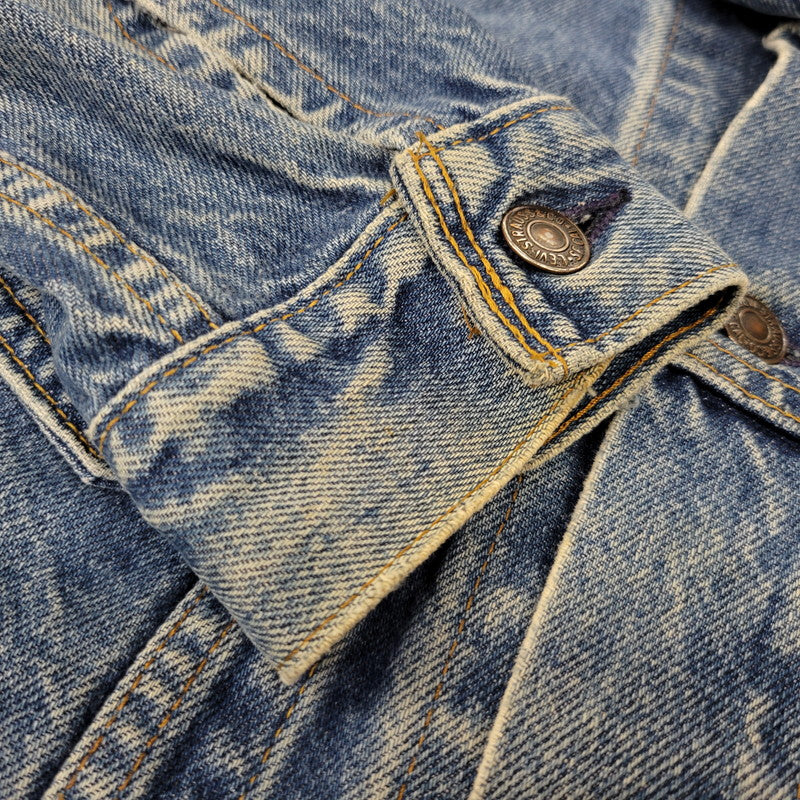 【現状渡し品】【メンズ】 Levi's リーバイス DENIM JACKET デニムジャケット 刻印523 USA製 アウター 146-260728-ay-09-izu カラー：インディゴ 万代Net店