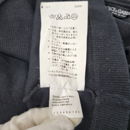 【中古品】【メンズ】 DOLCE&GABBANA ドルチェアンドガッバーナ 03AW TANK TOP TJ51/UGAL タンクトップ トップス 141-260728-ay-13-izu サイズ：48 カラー：ブラック 万代Net店