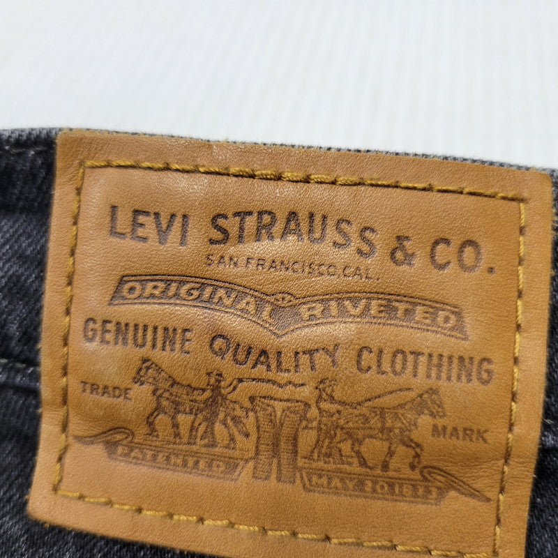 【中古品】【メンズ】 LEVI'S PREMIUM リーバイス プレミアム RIBCAGE STRAIGHT DENIM PANTS PC9-72693-0037 ストレート デニムパンツ ジーンズ ズボン ボトムス 158-260731-ay-06-izu サイズ：29×27 カラー：ブラック 万代Net店