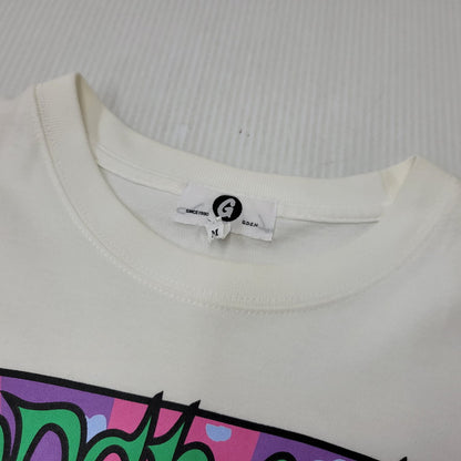 【中古品】【メンズ】 GOOD ENOUGH×KOZIK グッドイナフ×コジック 17SS KOZIK ART WORK PRINT TEE コジック アート ワーク プリント ティー トップス 半袖 142-260413-cs-05-izu サイズ：M カラー：ホワイト 万代Net店