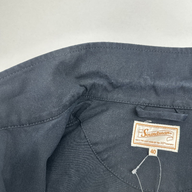【中古品】【メンズ】 LONG COAT ロングコート アウター ブランド 古着 145-260405-gm-02-fuz サイズ：40 カラー：ネイビー 万代Net店