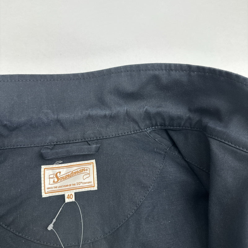 【中古品】【メンズ】 LONG COAT ロングコート アウター ブランド 古着 145-260405-gm-02-fuz サイズ：40 カラー：ネイビー 万代Net店
