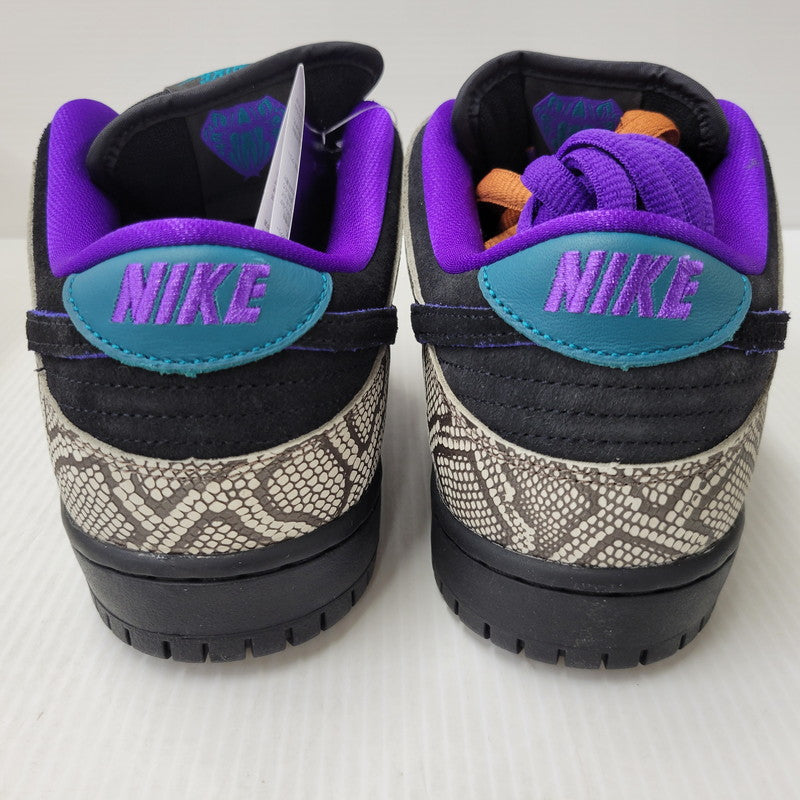 【中古美品】【メンズ】 NIKE SB ナイキエスビー × DASHAWN JORDAN ダショーン ジョーダン DUNK LOW PRO "COPPERHEAD" IB6208-200 ダンク ロー スニーカー シューズ 靴 160-260819-ay-02-izu サイズ：29cm カラー：STRING/BLACK-BRIGHT SPRUCE 万代Net店