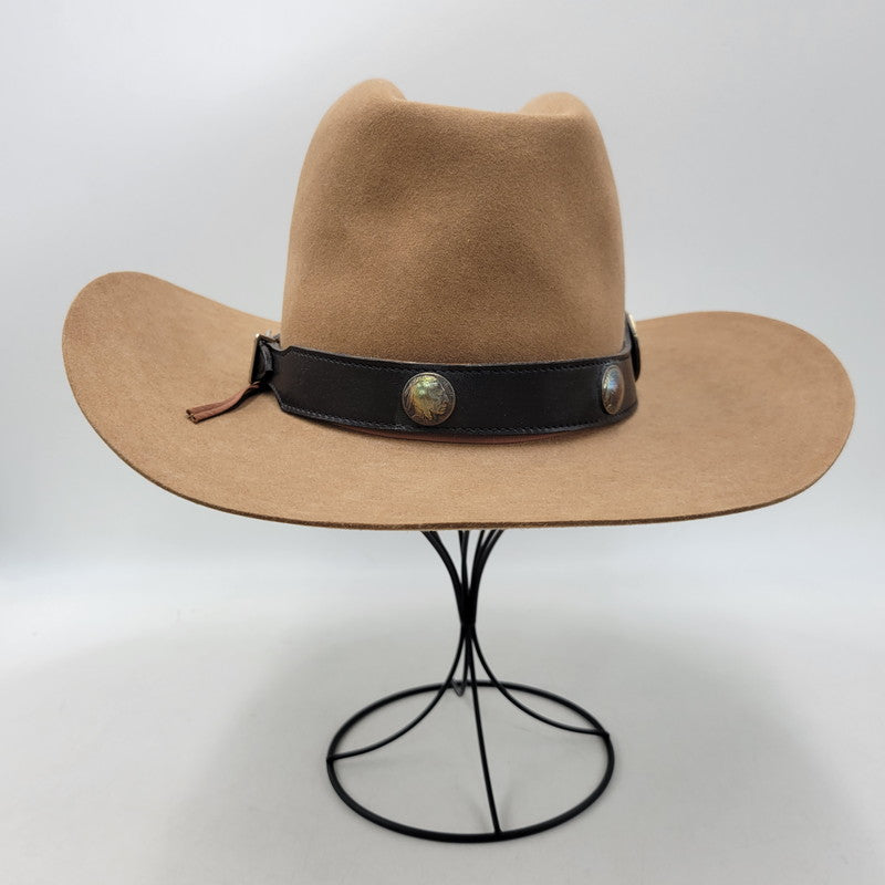 【中古品】【メンズ/レディース】 BAILEY ベイリー REGAL COWBOY HAT リーガル カウボーイ ハット 帽子 185-260705-cs-09-izu サイズ：7 1/8 カラー：ブラウン 万代Net店
