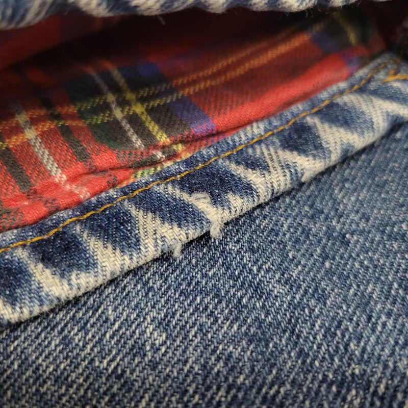 【中古品】【メンズ】 L.L.BEAN エルエルビーン FLANNEL LINER DENIM PANTS フランネルライナー デニムパンツ USA製 ジーンズ ズボン ボトムス 157-260826-ay-16-izu サイズ：32×29 カラー：インディゴ 万代Net店