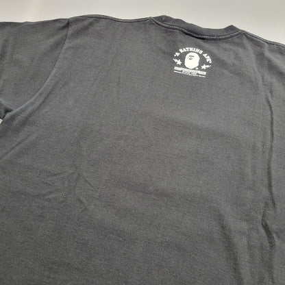 【中古品】【メンズ】 A BATHING APE アベイシングエイプ BABY MILO TEE ベイビー マイロ Tシャツ トップス 半袖 142-260828-cs-03-izu サイズ：M カラー：ブラック 万代Net店
