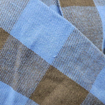 【中古品】【メンズ】 OSHKOSH オシュコシュ B'GOSH ビゴッシュ USA製 BUFFALO CHECK HEAVY FLANNEL SHIRT バッファロー チェック ヘビー フランネル シャツ トップス 長袖 146-260828-cs-07-izu サイズ：不明 カラー：ブラック×ブルー 万代Net店