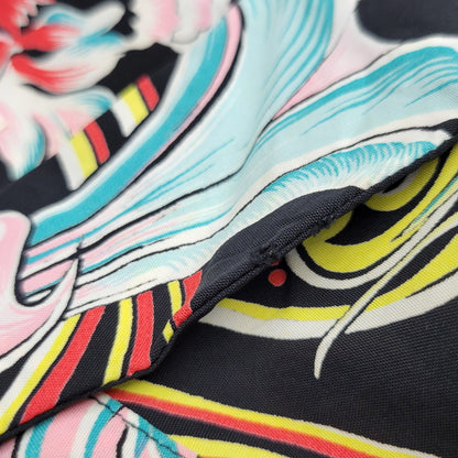 【現状渡し品】【メンズ】 SUN SURF サンサーフ RAYON HAWAIIAN SHIRT M32529 レーヨン ハワイアンシャツ 半袖 145-260903-as-40-izu サイズ：S カラー：ブラック系 万代Net店