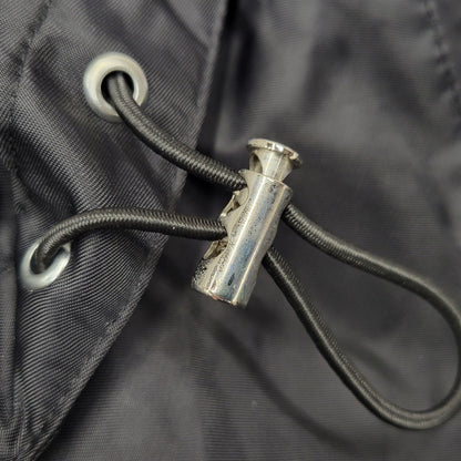 【中古品】【レディース】 CW2LAB シーダブリューツーラボ NYLON SHORT VEST HOODIE ナイロン ショート ベスト フーディ アウター 168-260907-kh-04-izu サイズ：MIDDLE カラー：ブラック 万代Net店