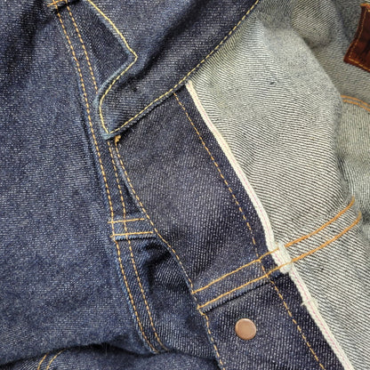 【中古品】【メンズ】 BLACK SIGN ブラックサイン 1ST DENIM JACKET デニム ジャケット アウター 140-260907-kh-05-izu サイズ：44 カラー：インディゴ 万代Net店