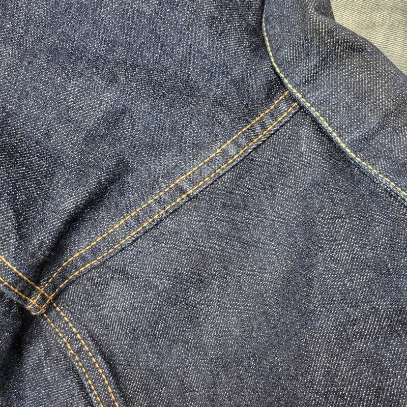 【中古品】【メンズ】 BLACK SIGN ブラックサイン 1ST DENIM JACKET デニム ジャケット アウター 140-260907-kh-05-izu サイズ：44 カラー：インディゴ 万代Net店