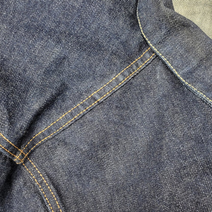 【中古品】【メンズ】 BLACK SIGN ブラックサイン 1ST DENIM JACKET デニム ジャケット アウター 140-260907-kh-05-izu サイズ：44 カラー：インディゴ 万代Net店