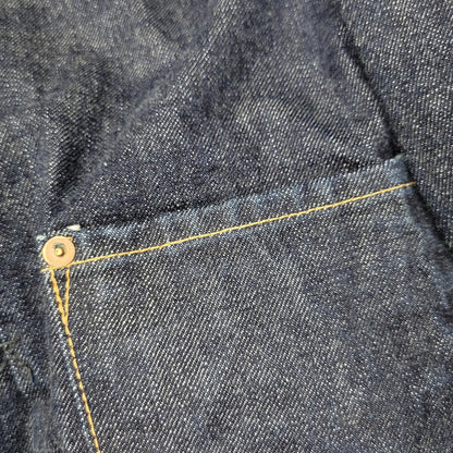 【中古品】【メンズ】 BLACK SIGN ブラックサイン 1ST DENIM JACKET デニム ジャケット アウター 140-260907-kh-05-izu サイズ：44 カラー：インディゴ 万代Net店