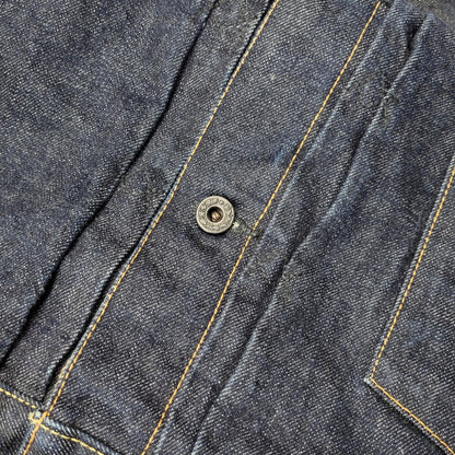 【中古品】【メンズ】 BLACK SIGN ブラックサイン 1ST DENIM JACKET デニム ジャケット アウター 140-260907-kh-05-izu サイズ：44 カラー：インディゴ 万代Net店