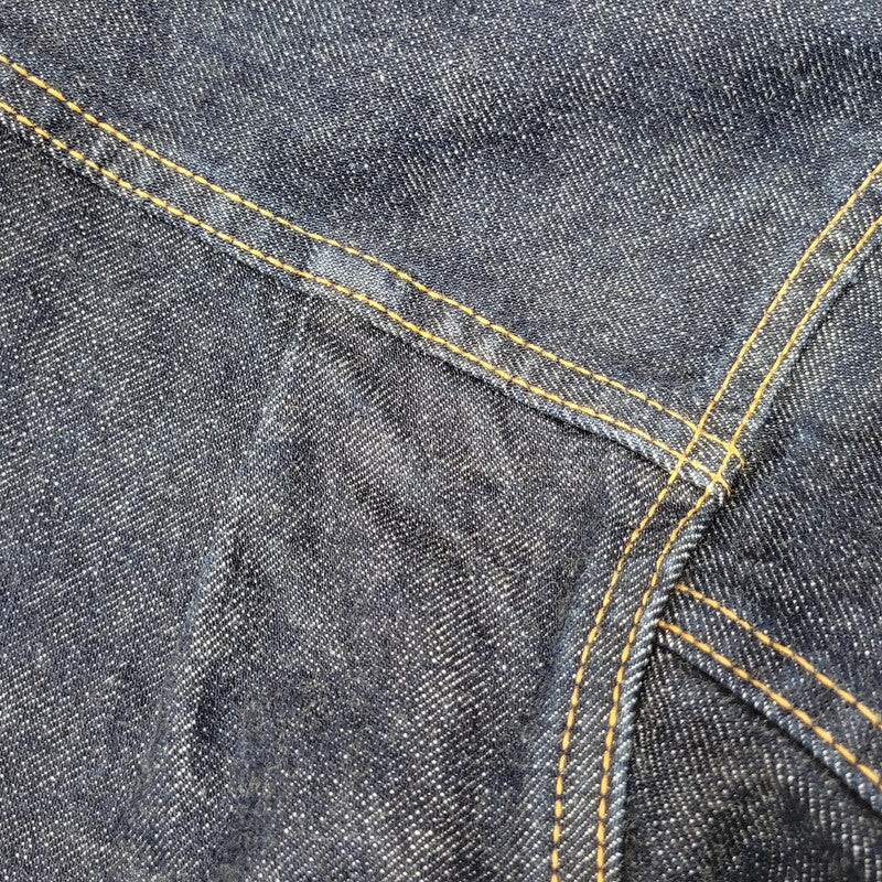 【中古品】【メンズ】 BLACK SIGN ブラックサイン 1ST DENIM JACKET デニム ジャケット アウター 140-260907-kh-05-izu サイズ：44 カラー：インディゴ 万代Net店