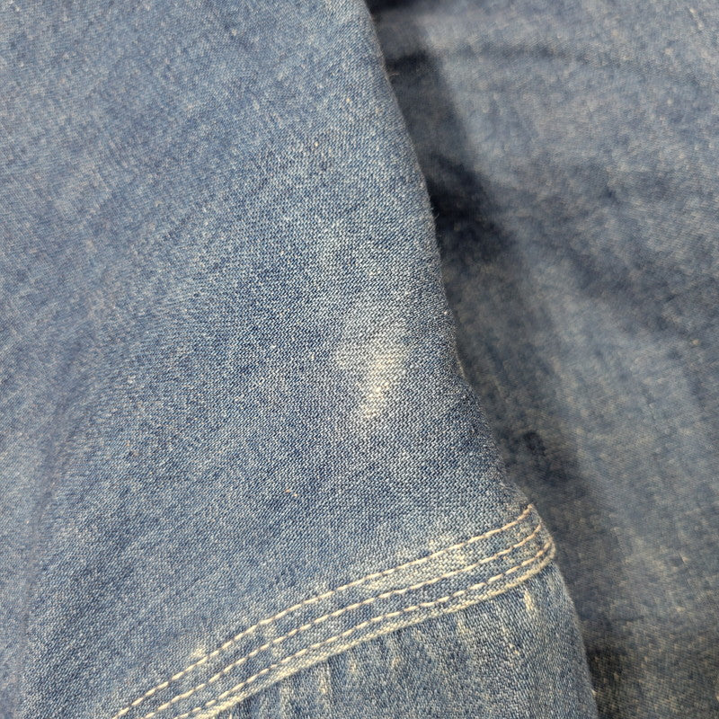 【現状渡し品】【メンズ】 SEARS シアーズ WORK LEISURE 14407 USA製 BLANKET LINER DENIM COVERALL ワークレジャー ブランケット ライナー デニム カバーオール アウター 146-260907-kh-07-izu サイズ：L カラー：インディゴ 万代Net店