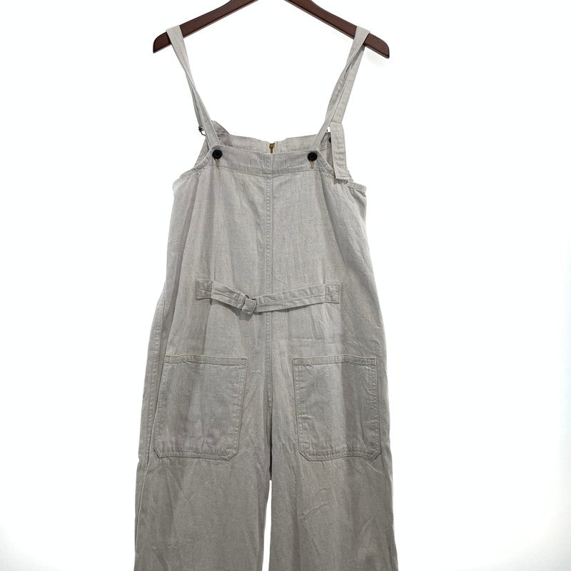 【中古品】【レディース】 ジョンブル AP370-11 DENIM TUBE SALOPETTES デニム チューブサロペット デッキパンツ オーバーオール 168-240525-tk-1-tei サイズ：S カラー：グレー 万代Net店