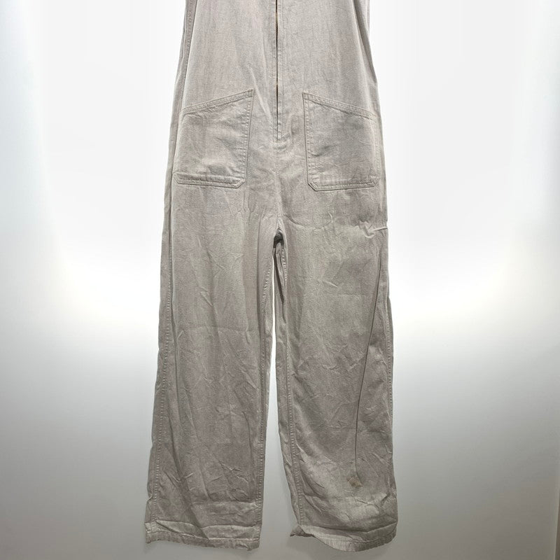 【中古品】【レディース】 ジョンブル AP370-11 DENIM TUBE SALOPETTES デニム チューブサロペット デッキパンツ オーバーオール 168-240525-tk-1-tei サイズ：S カラー：グレー 万代Net店