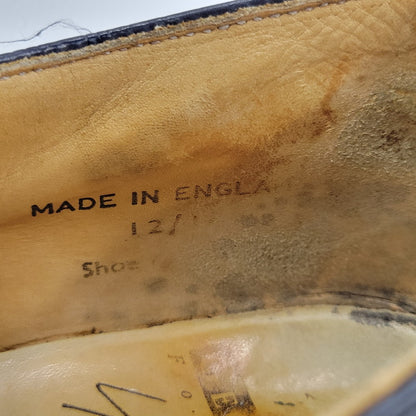 【現状渡し品】【メンズ】 Yohji Yamamoto ヨウジヤマモト × GEORGE COX ジョージコックス WING TIP SHOES ウィングチップシューズ 靴 164-260913-as-17-izu サイズ：12/14 カラー：ブラック 万代Net店