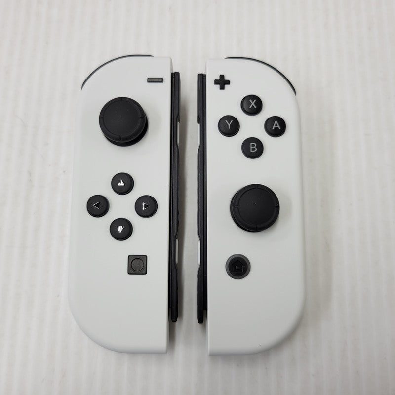 【中古美品】 【ゲーム】Nintendo Switch (有機ELモデル) Joy-Con(L)/(R) ホワイト HEG-S-KAAAA(JPN) 任天堂 ニンテンドースイッチ 本体 034-260829-as-01-izu 万代Net店