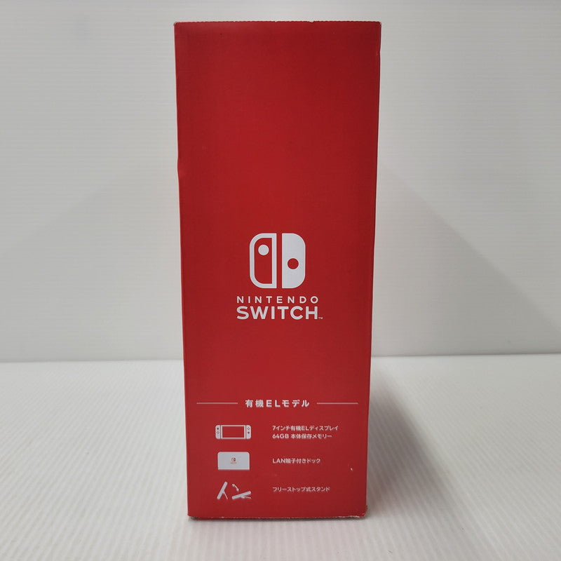【中古美品】 【ゲーム】Nintendo Switch (有機ELモデル) Joy-Con(L)/(R) ホワイト HEG-S-KAAAA(JPN) 任天堂 ニンテンドースイッチ 本体 034-260829-as-01-izu 万代Net店