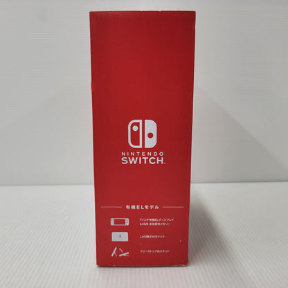 【中古美品】 【ゲーム】Nintendo Switch (有機ELモデル) Joy-Con(L)/(R) ホワイト HEG-S-KAAAA(JPN) 任天堂 ニンテンドースイッチ 本体 034-260829-as-01-izu 万代Net店