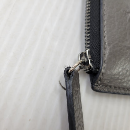 【中古品】【メンズ/レディース】 JIMMY CHOO ジミーチュウ CARD＆COIN CASE カード＆コインケース 財布 小物 200-261002-ay-08-izu カラー：グレー系×ブラック 万代Net店
