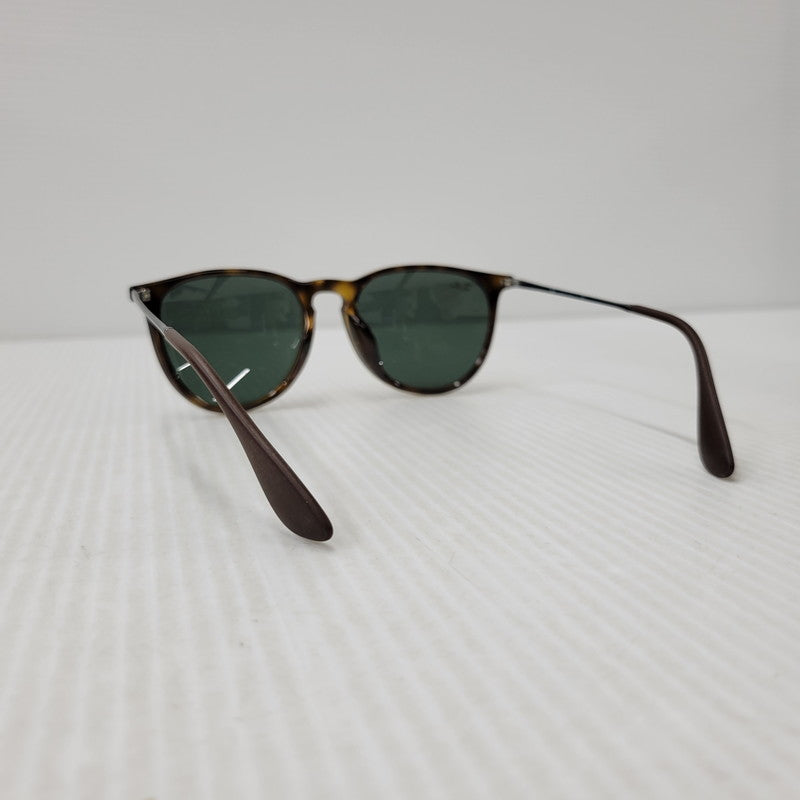 【中古品】【メンズ/レディース】 Ray-Ban レイバン ERIKA CLASSIC SUNGLASSES RB4171 エリカ クラシック サングラス 小物 203-261002-ay-09-izu サイズ：54口18-145 カラー：ブラウン×グリーン系 万代Net店