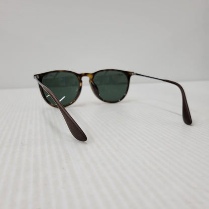 【中古品】【メンズ/レディース】 Ray-Ban レイバン ERIKA CLASSIC SUNGLASSES RB4171 エリカ クラシック サングラス 小物 203-261002-ay-09-izu サイズ：54口18-145 カラー：ブラウン×グリーン系 万代Net店