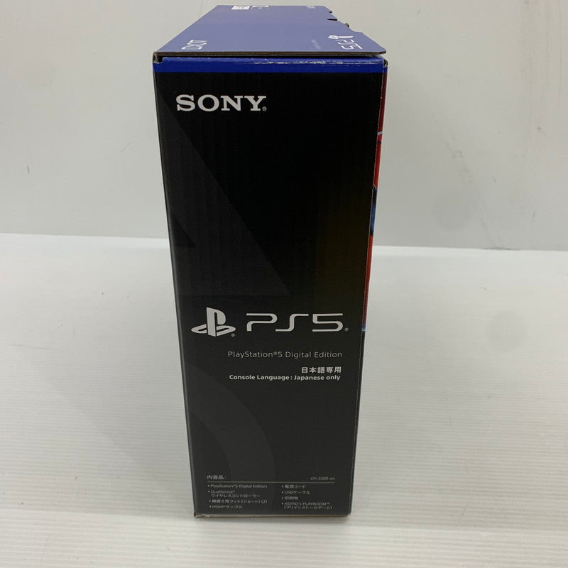 【未使用品】 PlayStation 5 デジタル・エディション 日本語専用 Console Language Japanese only CFI-2200B01 032-261009-ko-24-teih 万代Net店