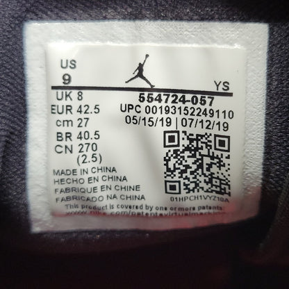 【中古品】【メンズ】 NIKE ナイキ AIR JORDAN 1 MID 554724-057 エア ジョーダン 1 ミッド スニーカー 靴 160-261010-as-15-izu サイズ：27cm カラー：BLACK/GYM RED-METALIC SILVER 万代Net店