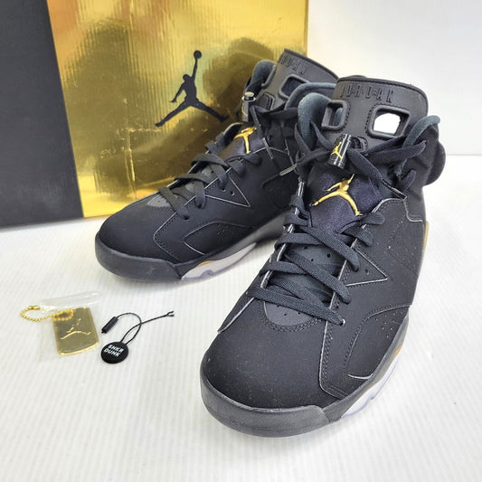 【中古美品】【メンズ】 NIKE ナイキ AIR JORDAN 6 RETRO DMP CT4954-007 エアジョーダン 6 レトロ DMP スニーカー 靴 160-261012-as-07-izu サイズ：27.5cm カラー：BLACK/METALLIC GOLD-BLACK 万代Net店