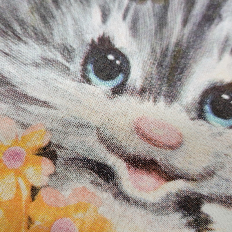 【中古品】【メンズ】 STUSSY ステューシー KITTENS TEE キトゥンズ Tシャツ プリント 半袖 トップス 142-261015-ay-10-izu サイズ：L カラー：ホワイト 万代Net店
