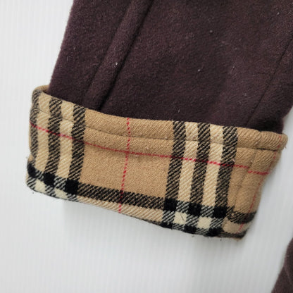 【中古品】【レディース】 BURBERRYS OF LONDON BLUE LABEL バーバリーオブロンドン ブルーレーベル FNF05-540 WOOL DUFFLE COAT ウール ダッフル コート アウター 168-261023-cs-12-izu サイズ：38 カラー：ブラウン 万代Net店