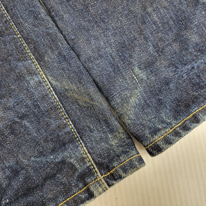 【中古品】【メンズ】 STUDIO D’ARTISAN SD-307 VSTITCH セルビッチ 18.5OZ SUPER TIGHT STRAIGHT DENIM PANTS スーパー タイト ストレート デニム パンツ ボトムス ズボン 156-261023-cs-14-izu サイズ：32 カラー：インディゴ 万代Net店