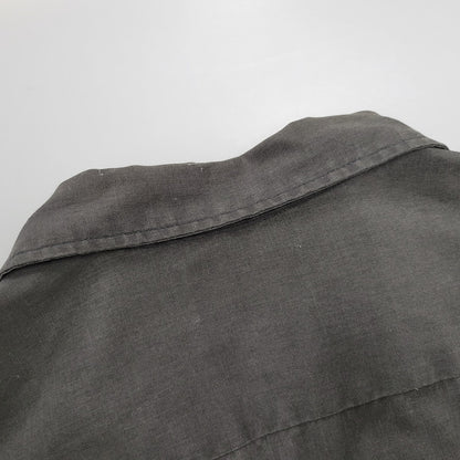 【中古品】【メンズ】 HILTON ヒルトン USA製 70’S BOWLING SHIRT ボウリング シャツ トップス 半袖 146-261023-cs-16-izu サイズ：L カラー：ブラック 万代Net店