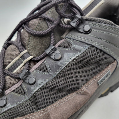 【現状渡し品】【メンズ】 SALOMON サロモン YS8 643001 GORE-TEX CONTAGRIP HIKING TRAIL SHOES ゴアテックス コンタグリップ ハイキング トレイル シューズ スニーカー 靴 162-261023-cs-19-izu サイズ：29cm カラー：ブラウン系 万代Net店