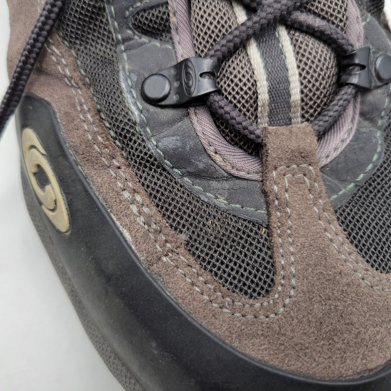 【現状渡し品】【メンズ】 SALOMON サロモン YS8 643001 GORE-TEX CONTAGRIP HIKING TRAIL SHOES ゴアテックス コンタグリップ ハイキング トレイル シューズ スニーカー 靴 162-261023-cs-19-izu サイズ：29cm カラー：ブラウン系 万代Net店
