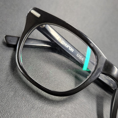 【現状渡し品】【メンズ/レディース】 SHURON シュロン FREEWAY GLASSES フリーウェイ グラス メガネ 眼鏡 小物 203-261023-cs-21-izu サイズ：50口22 カラー：ブラック 万代Net店